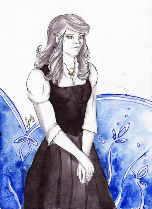 jumping-halla:Inktober/OCtober Day 4Bronwynn…..a.k.a...