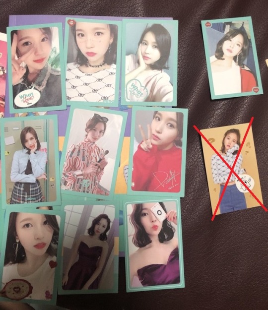 Twice Photocards Twice