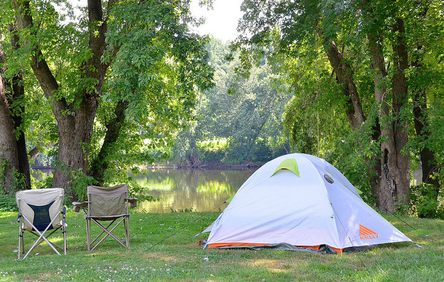 virginia state parks waterfront camping along the james