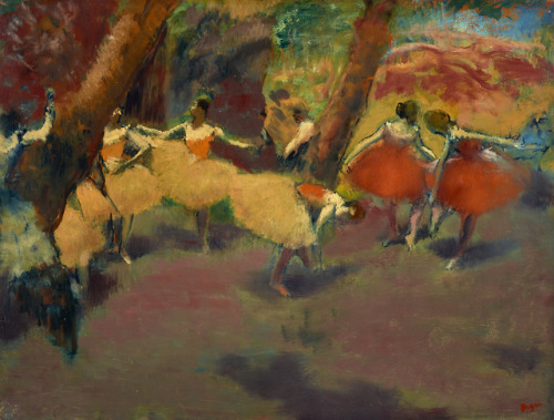 artisaword:Edgar Degas (1834–1917)Before the Performancec....