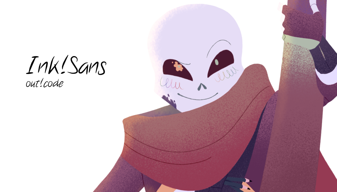 Now I Post My Art Only In Instagram Thank You Ink Sans