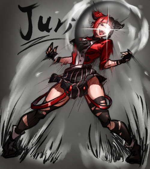 jurihanfemmefatale:Fanart by 夏死人.