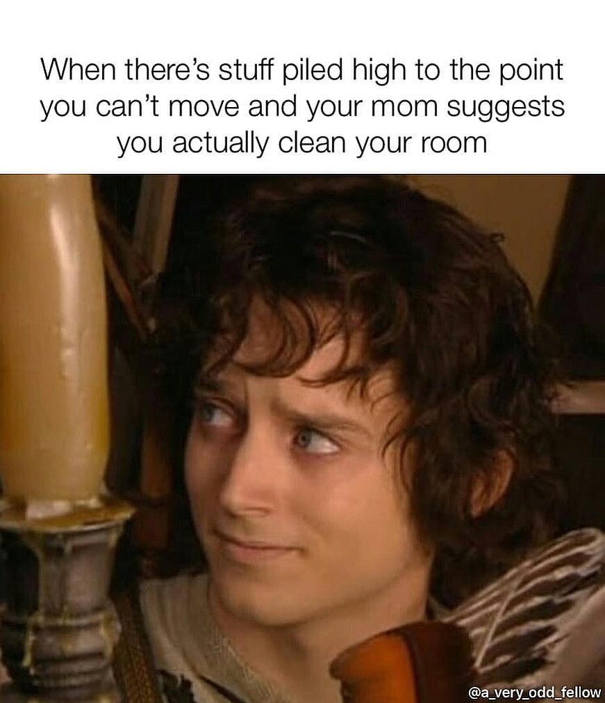 Lotr Reaction Memes I Need To Clean My Room And You