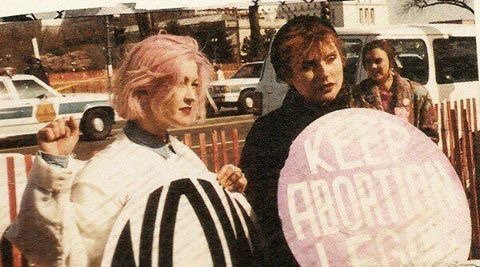 70rgasm:“Keep abortion legal”, Cyndi Lauper and Debbie...