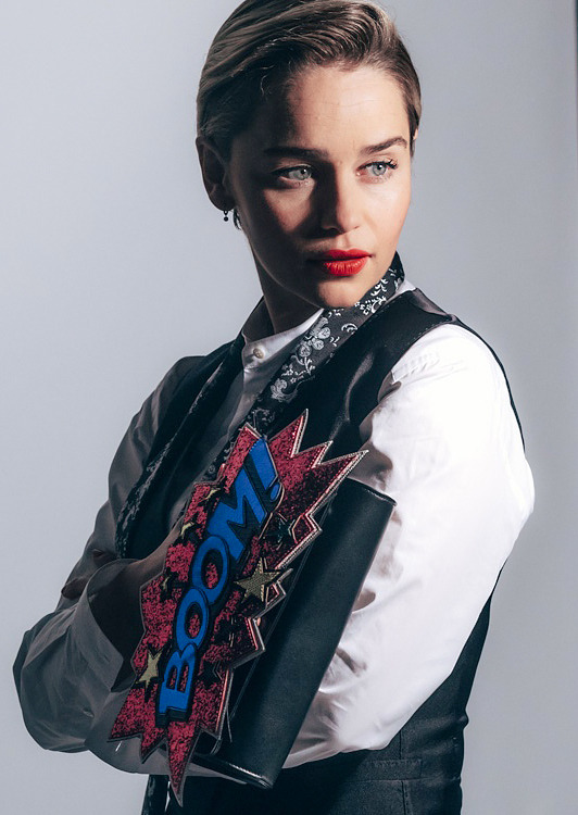 Emilia Clarke - yourwisehistory: Emilia Clarke photographed by...