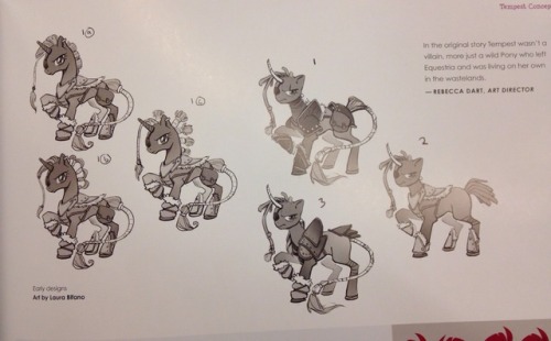 weremime:Hey so I looked at the art of my little pony: the...