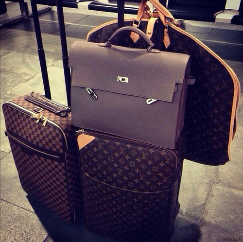 louis vuitton luggage on Tumblr