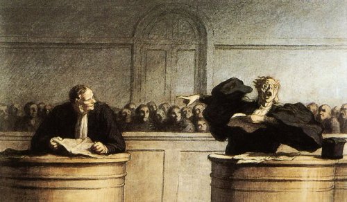 artist-daumier:A Famous CauseMedium:...