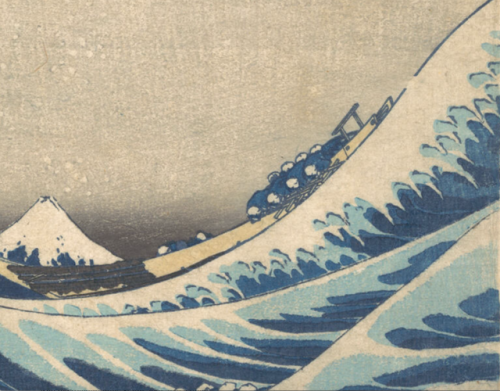 Hokusai’s Under the Wave off Kanagawa, c. 1830-32Prints...