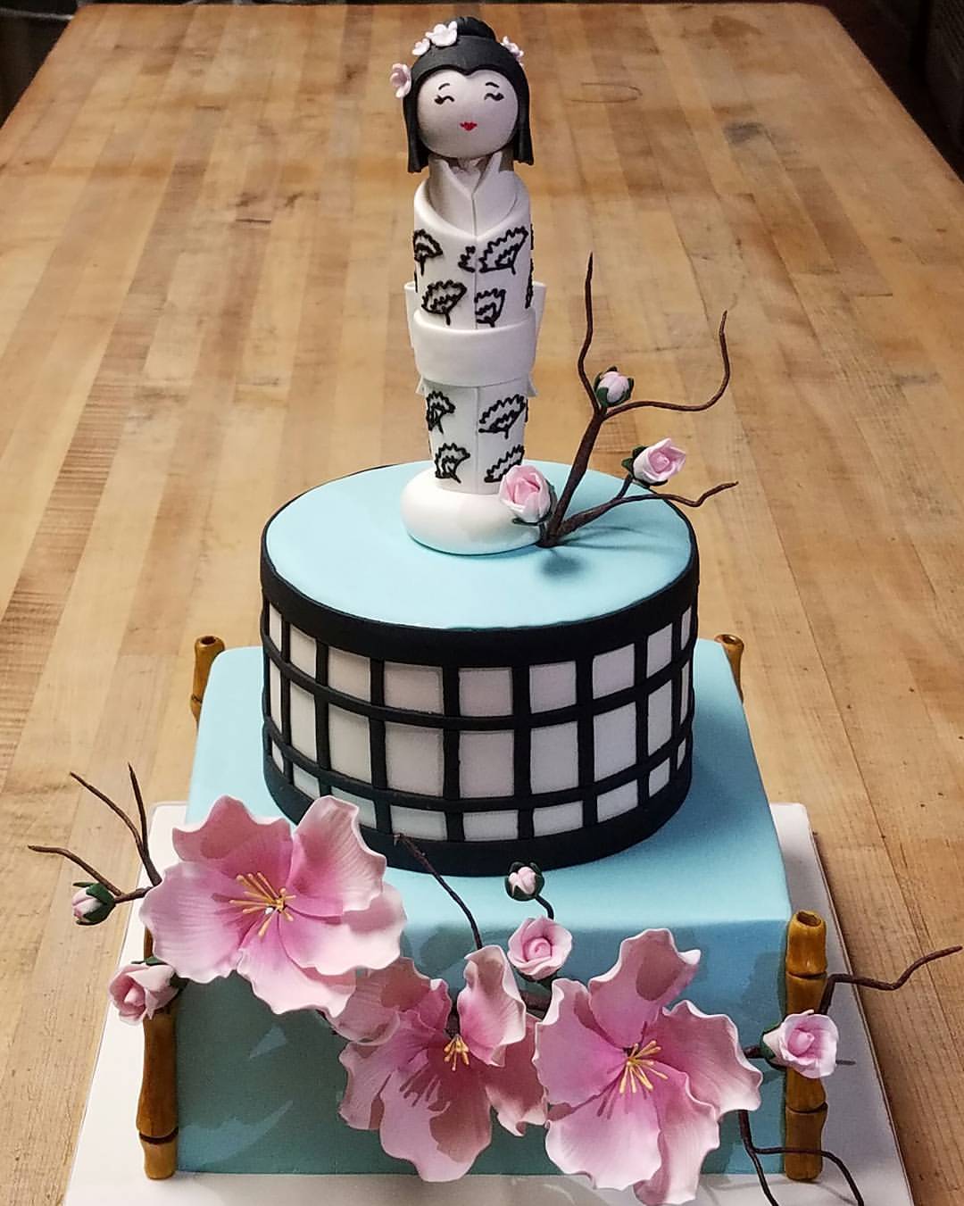 Cakes By Kristi \u2014 A Japanese themed cake I got to make at