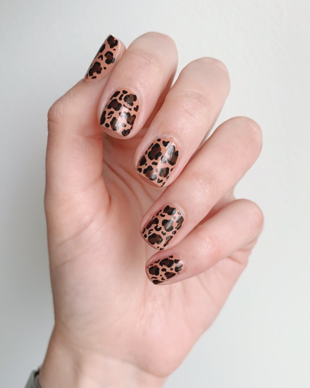 cheetah print nails | Tumblr