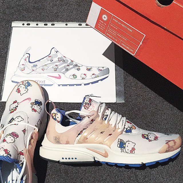 hello kitty nike presto