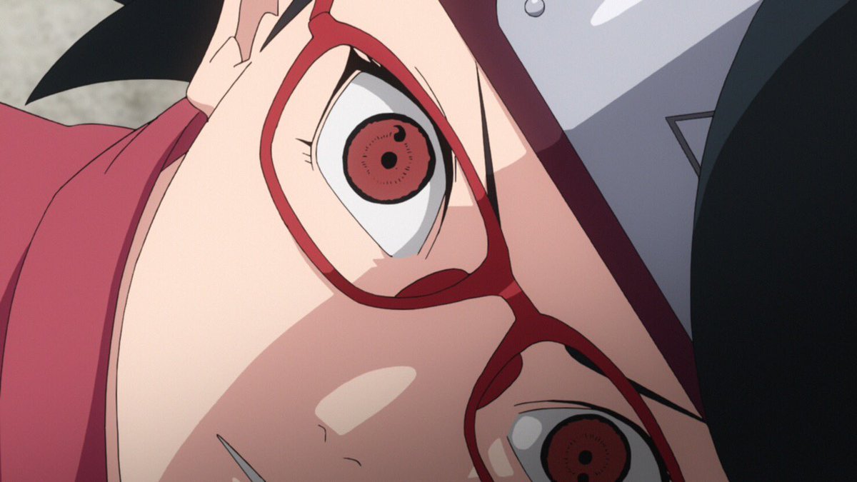 Fangirl Alert Sarada In Boruto Episode 60 Sakuras Eyes