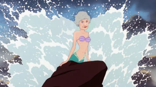 weirdbuzzfeed:The Golden Girls as Disney princesses.