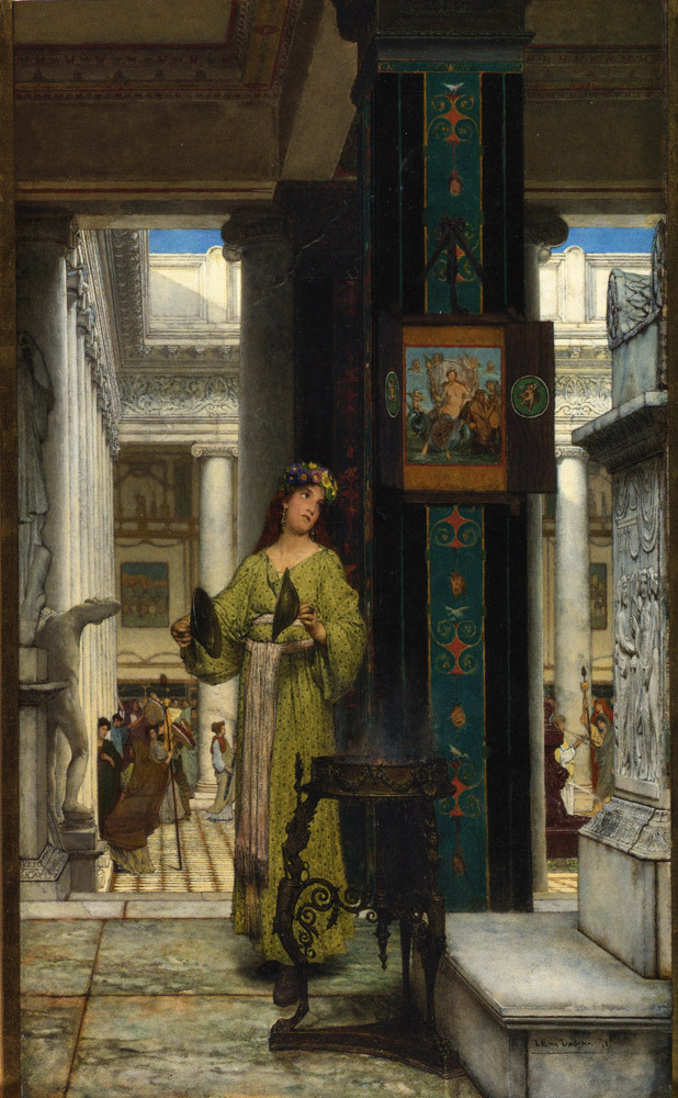 lawrence-alma-tadema:
“ In the Temple, 1871, Lawrence Alma-Tadema
Medium: oil,canvas
https://www.wikiart.org/en/sir-lawrence-alma-tadema/in-the-temple-1871
”