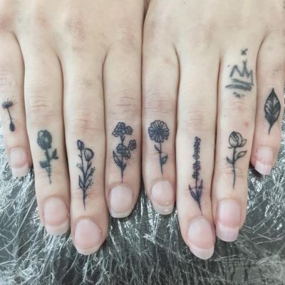 knuckle tattoos tumblr