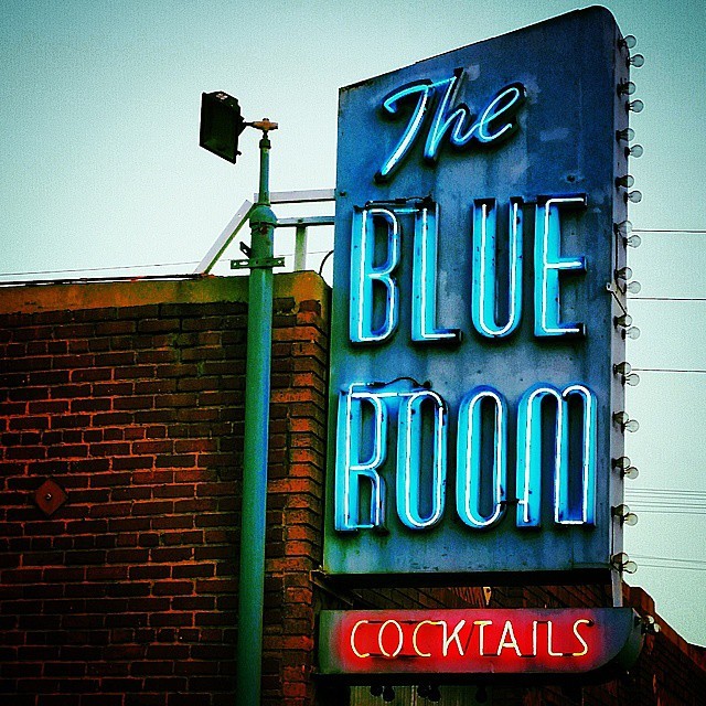 Untitled The Blue Room Burbank Ca Sign Signs