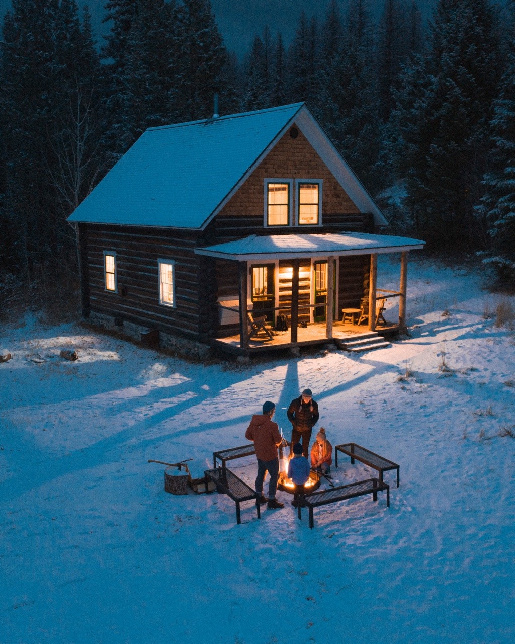 Isaac Johnston Forest Service Rental Cabin In Montana