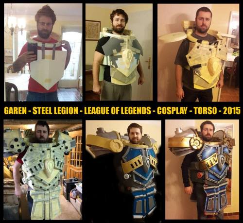 cosplay-gamers:League of Legends - Steel Legion Garen Build by...