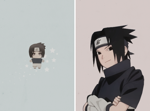 hetiian:◇sasuke & sakura new official art + plushies