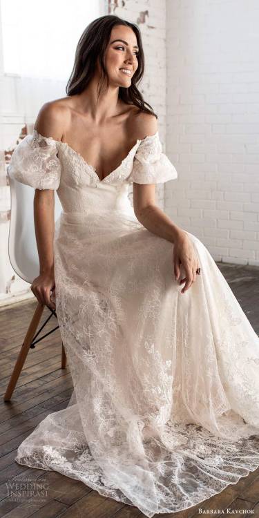 Barbara Kavchok Fall 2020 Wedding Dresses | Wedding InspirasiSee...