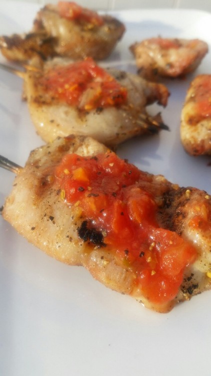 Grilled Mako Shark Skewers With Hand-Picked Tomato... | Recipes ...