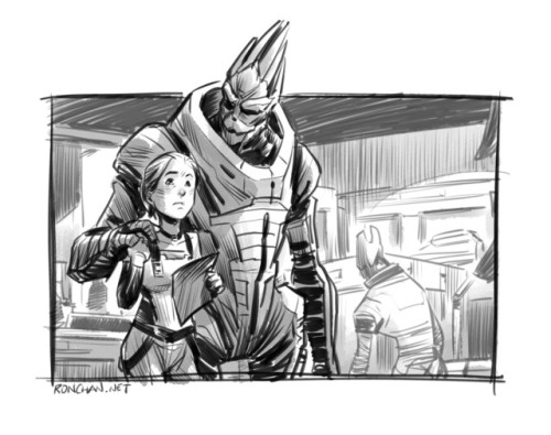 rondanchan:Happy N7 Day! I’ll probably do more Mass Effect art...