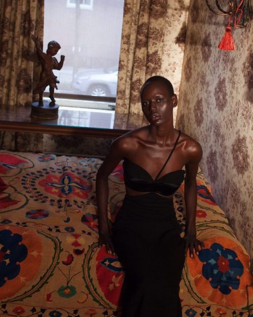 midnight-charm:“Uncontrived: The Portrait Series”Ajak Deng...