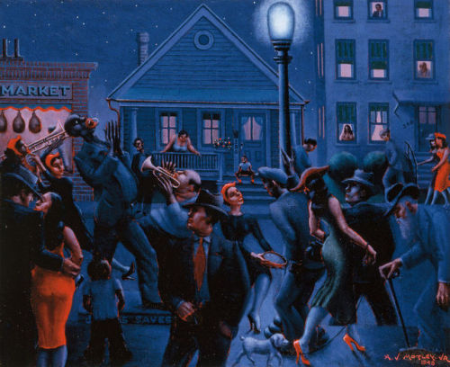 loumargi:Archibald J. Motley Jr.Gettin’ Religion