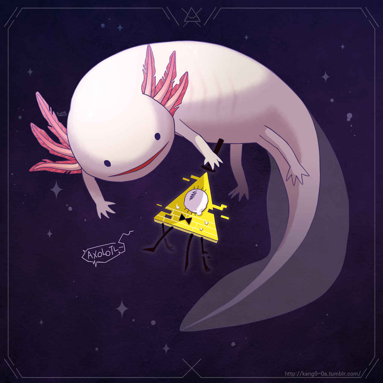 gravity falls axolotl plush