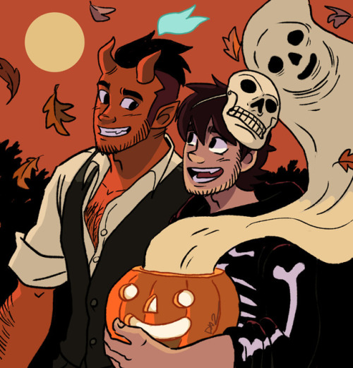 tobiasandguy:HAPPY HALLOWEEN~!!!Thank you to my old and new...