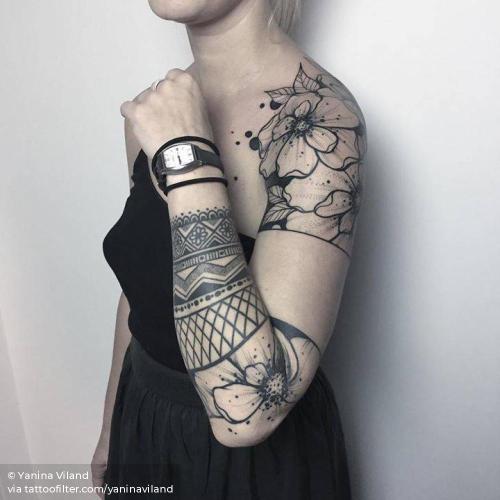 By Yanina Viland, done in Curitiba. http://ttoo.co/p/35476 abstract;big;facebook;healed;illustrative;other;sleeve;twitter;yaninaviland