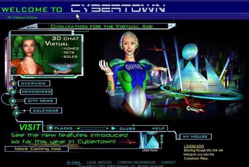 cybertown old mmo