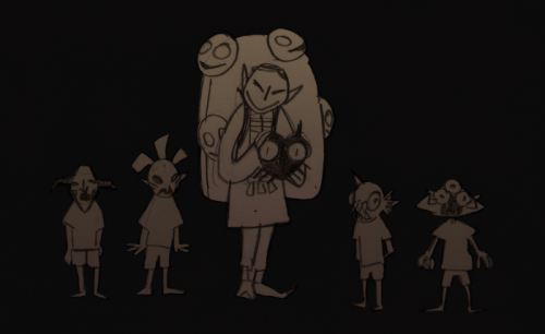 beamattack:tiny majora’s mask doodles