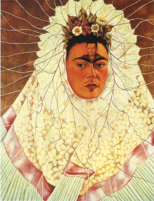 artist-frida:Self Portrait as a Tehuana, Frida KahloMedium:...