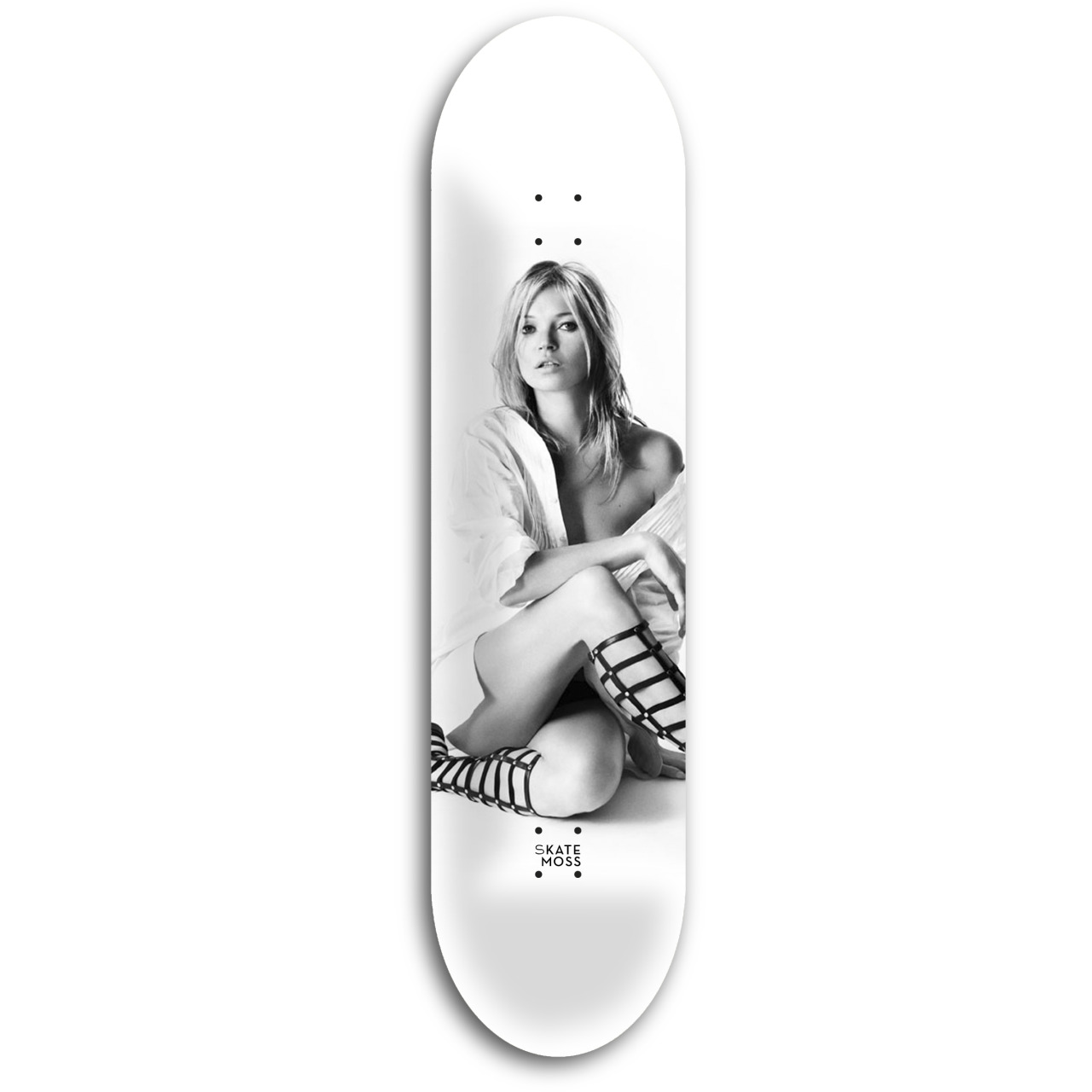 Skateboard + Kate Moss = Skate Moss. 