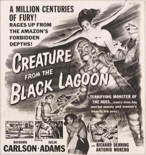 ronaldcmerchant: CREATURE FROM THE BLACK LAGOON (1954)