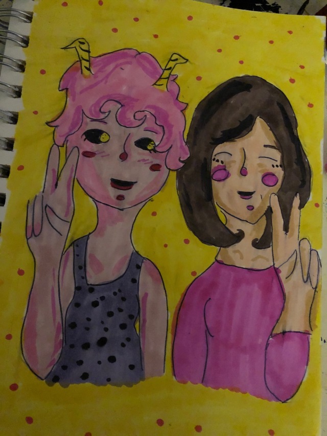 uraraka x mina Tumblr