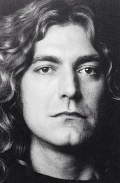 Where the Spirits Fly — Robert Plant. c. 1968-1978: A Study in Black and...