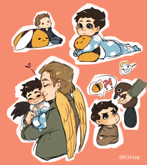 prinzik:The platypus doll will win Cas’s affections one day.