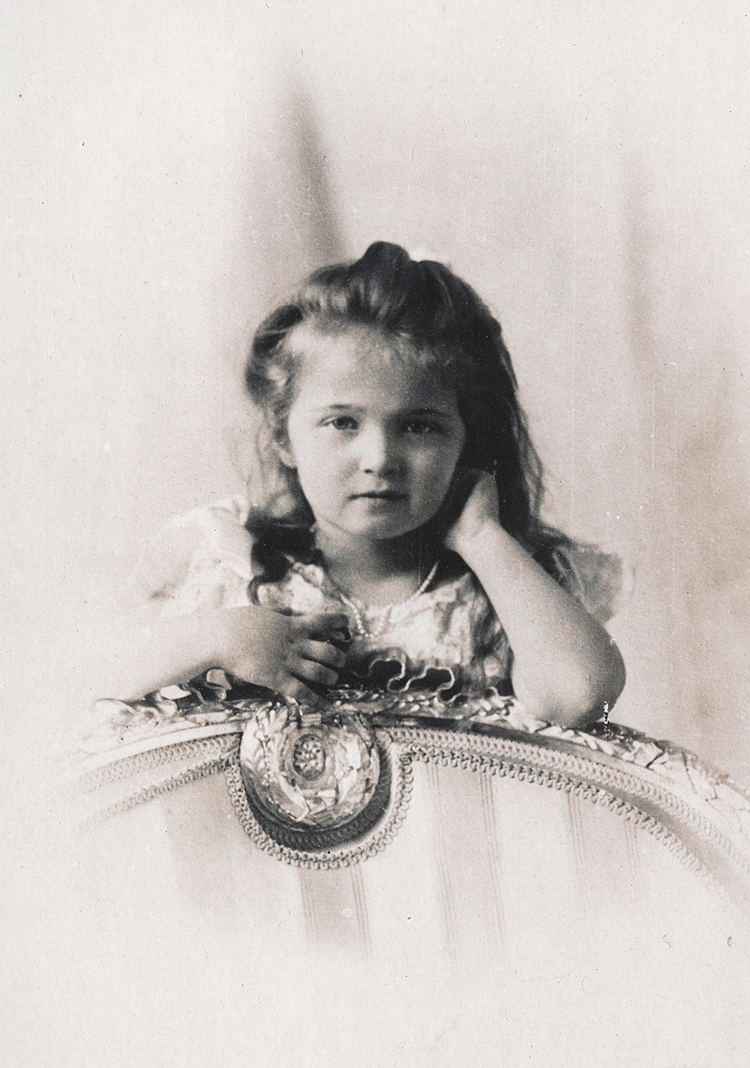 Grand Duchess Olga Nikolaevna of Russia, 1901.