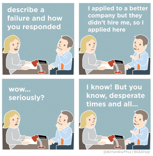 pr1nceshawn:What Not To Say During Job Interviews...