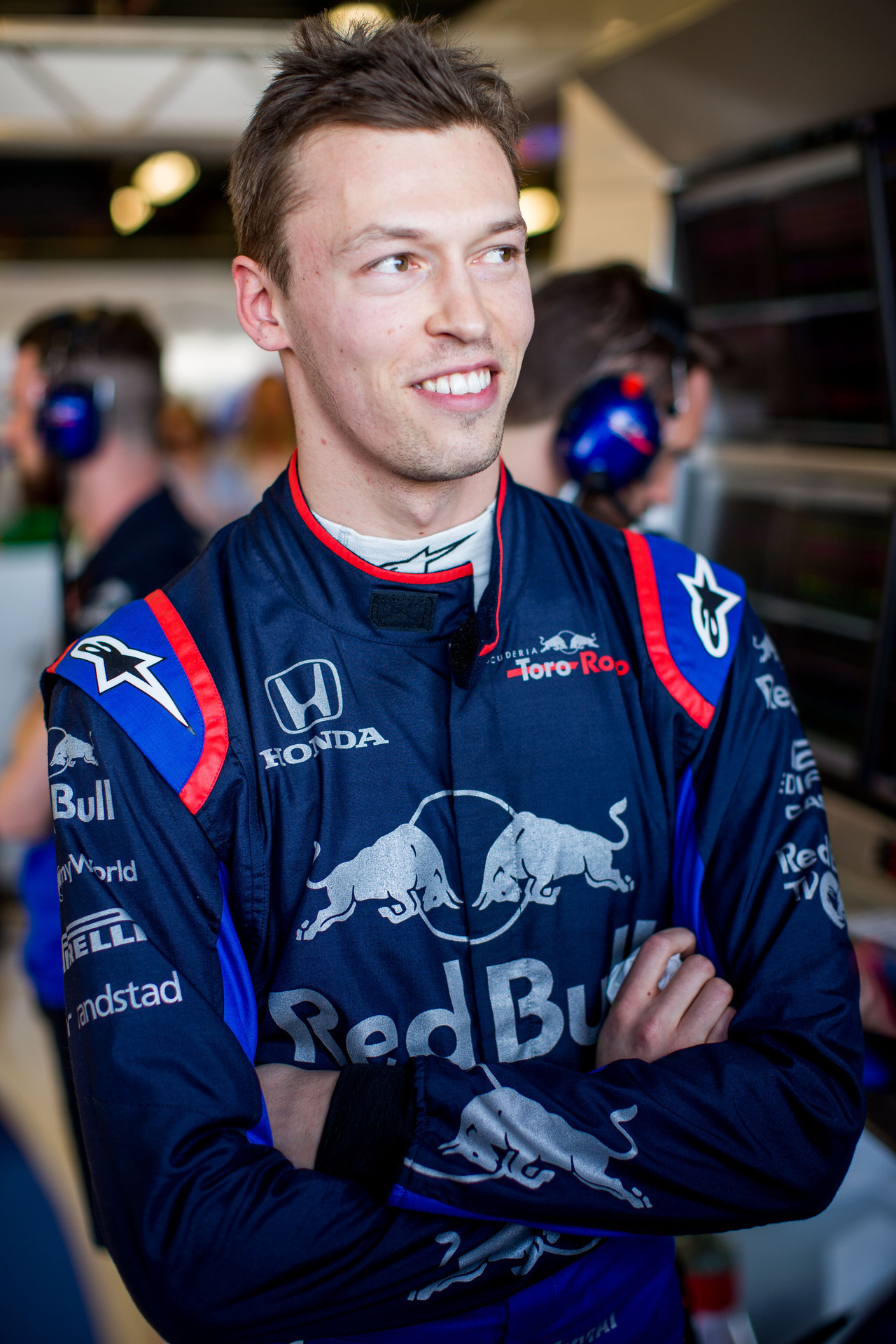 My life is as messy as that Honda engine — Daniil Kvyat during FP2