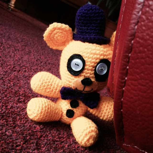 fnaf psychic friend fredbear plush