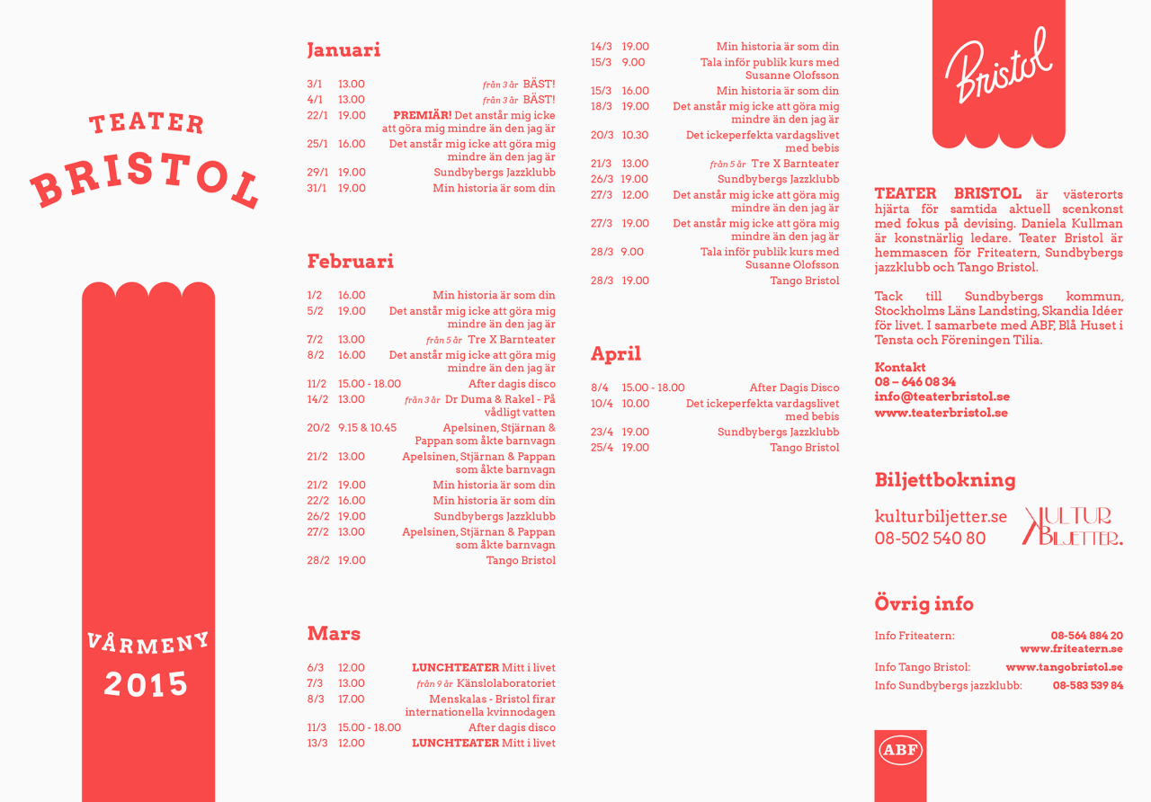 teater program teater program