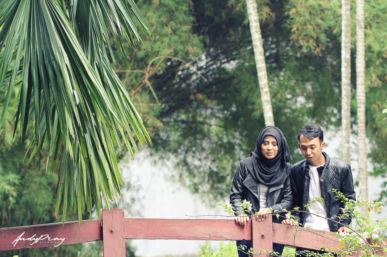 Prewedding Yudi Tia Location Taman Wiladatika