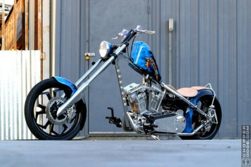 totallyradchoppers:Distinct Chopper Custom Built Chopper...