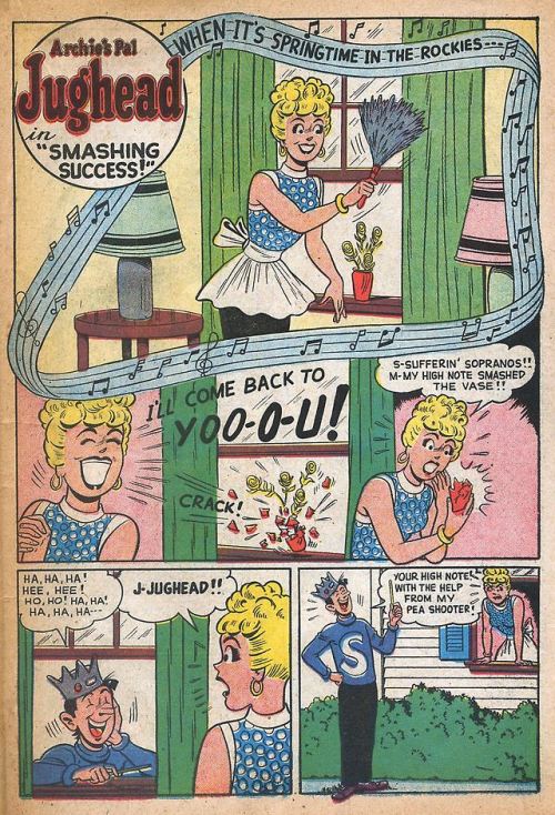 bughead-in-the-comics:From Smashing Success, Archie’s Pal...