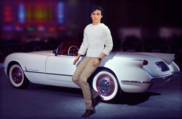 ken doll car