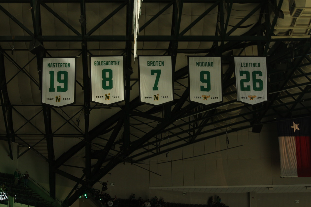 dallas stars retired jerseys